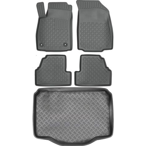Juego de alfombrillas para coche y maletero para Opel Mokka A Crossover (2012-2016). (1/5)