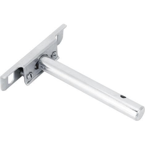 Lot de 10 supports d'étagère murale de 10 cm avec plaque de fixation invisible, supports pour étagères murales (1/5)