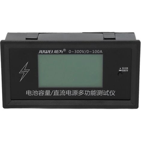 Testeur de capacité de batterie, affichage de la tension et du courant, Bluetooth, batterie au lithium, affichage numérique CC (1/4)