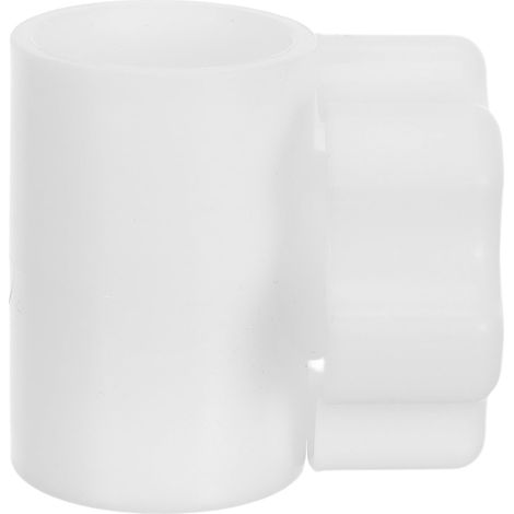 Raccord de parasol en plastique avec maintien renforcé - Convient pour les barres de parasol de 32 mm et 28 mm - Pour terrasses et pique-niques (1/5)