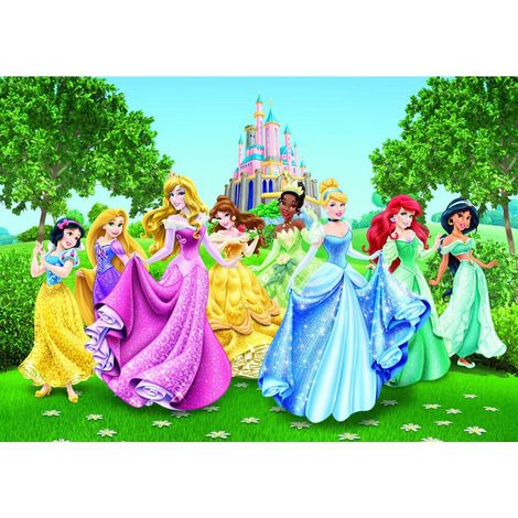 Poster géant XXL Château et Princesses Disney 360x270 cm (1/5)