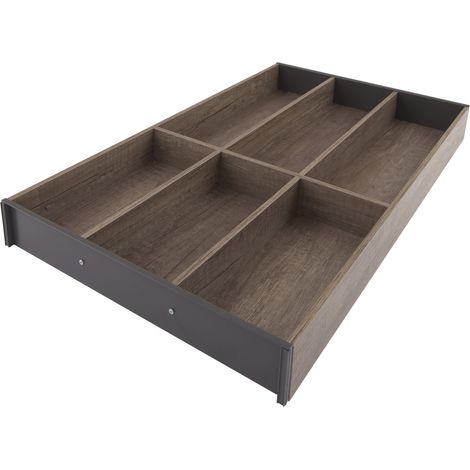 Blum Ambia-Line Besteckeinsatz Besteckkasten 524x300x50mm, Nebraska Eiche Stahl