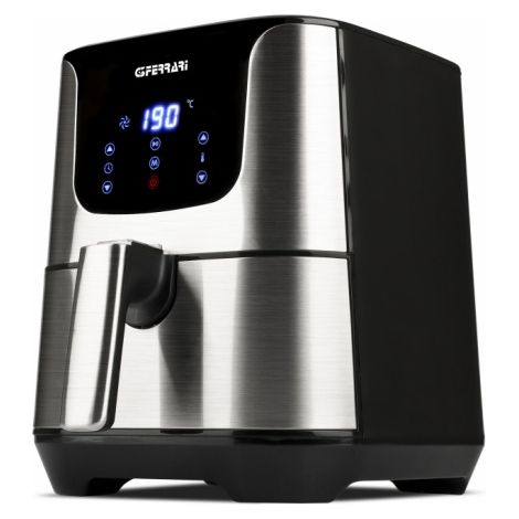 G3 Ferrari G10125 friteuse Unique 3,5 L Autonome 1500 W Friteuse d'air chaud Noir, Argent (1/4)