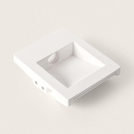 Applique da Parete Integrazione Cartongesso LED 2W Foro 173x145 mm 2700K Bianco Caldo