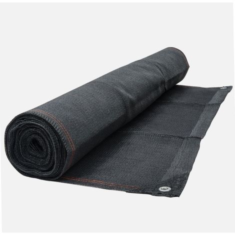 Brise Vue 300g/m² Jardin et Balcon 1,50 x 10 m Gris Anthracite (1/3)
