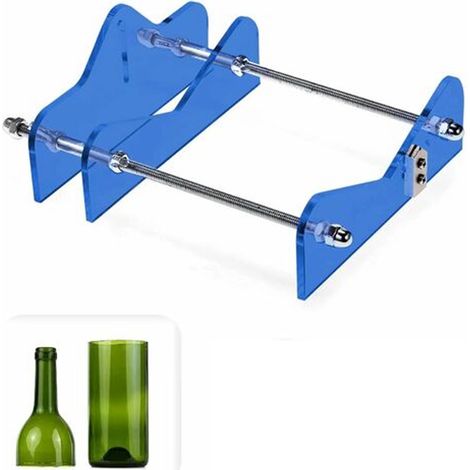 Outil De Découpe De Bouteilles En Verre - Coupe-Bouteille Manuel Pour Bouteilles De Vin Et De Bière - Réglable En Hauteur - Pour Bouteilles Lisses - 1 Pièce (1/5)