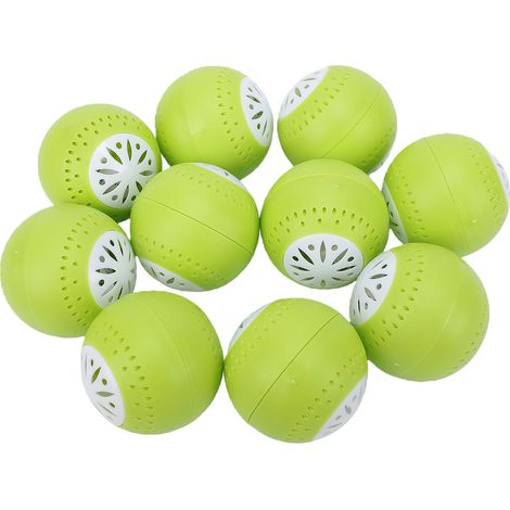 Boules de fraîcheur pour réfrigérateur, 10 pièces, Absorption d'humidité verte, désodorisant d'odeur Compact et sûr pour la maison (1/5)