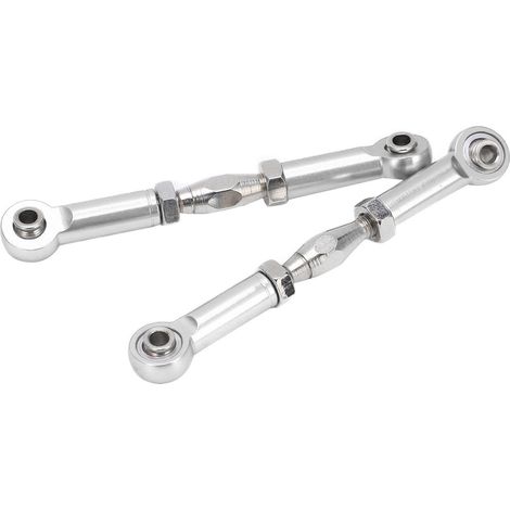 2,7-Zoll-Stabilisator vorne, hochbelastbarer Aluminiumlegierungsarm für 1/7 RC-Cars, silber (1/5)