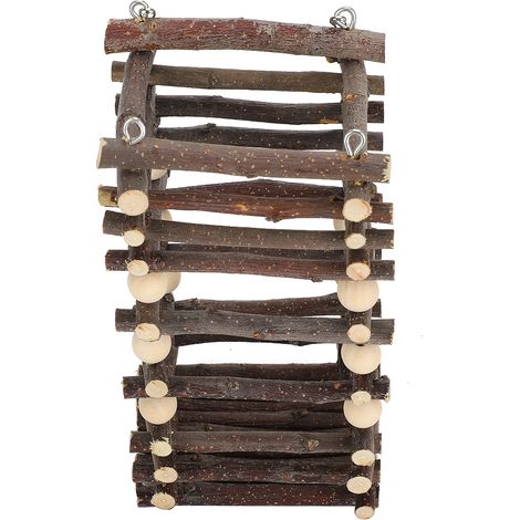 Mangeoire en bois pour lapins, support pour nourrir les petits animaux, accessoires pour cage à lapins (1/5)