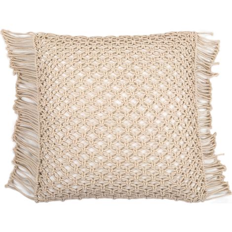 Cuscino in stile boho Bali - Copertura e riempimento inclusi - Clementine Blu