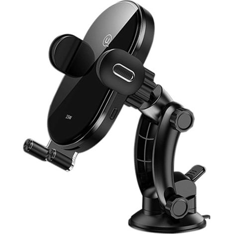 Induktions-Glashalter USAMS 15W Automatik Schwarz (1/5)
