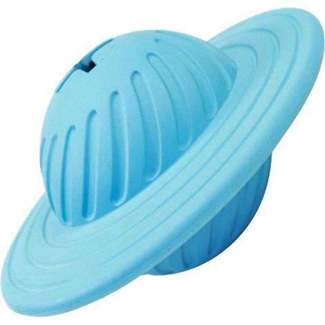 Cette balle distributrice de friandises en caoutchouc naturel est spécialement conçue pour les chiens et constitue un jouet éducatif qui peut à la fois les nourrir et stimuler leur développement céréb (1/5)