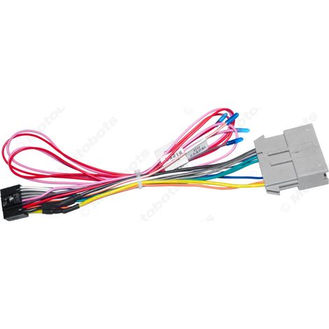 Compatible with 2004-2007 Hummer H2/H3 models: 16PIN car audio/video system power cable for conversion. (1/4)