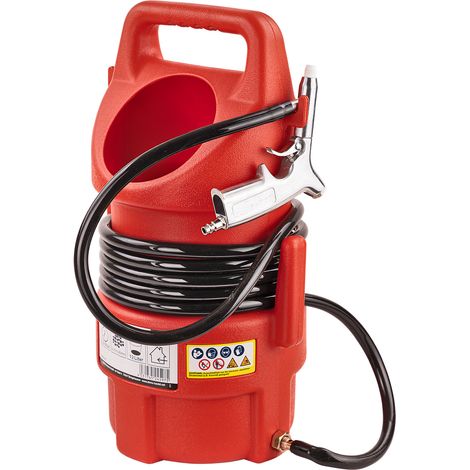 Sandstrahlgerät DSG12, 12 L, Sandstrahlpistole, Rostentferner, Druckluftstrahler (1/5)
