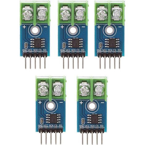5 Stück MAX6675 K Typ Thermoelement-Temperatursensormodul