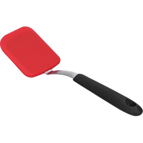Küchenspatel aus Silikon für Pfannen, hitzebeständig, antihaftbeschichtet, Kochutensil für Crêpes und Gebäck (1/5)
