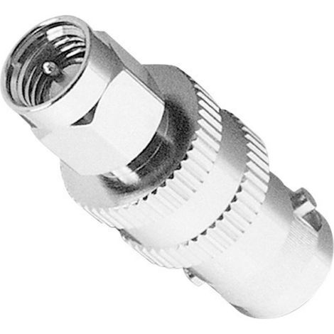 [GEBRAUCHT] B-Ware Amphenol Adapter Verbinder SMA Stecker BNC Buchse Verbindung SMAM-BF-NT3G-50 (1/2)