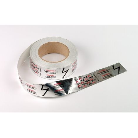 Danfoss nastro adesivo in alluminio 38 mm x 25 m argento