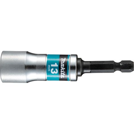 E-03492 Chiave a bussola snodata Impact Premier, Esagono 13 x 80 mm, 1/4" (1/3)
