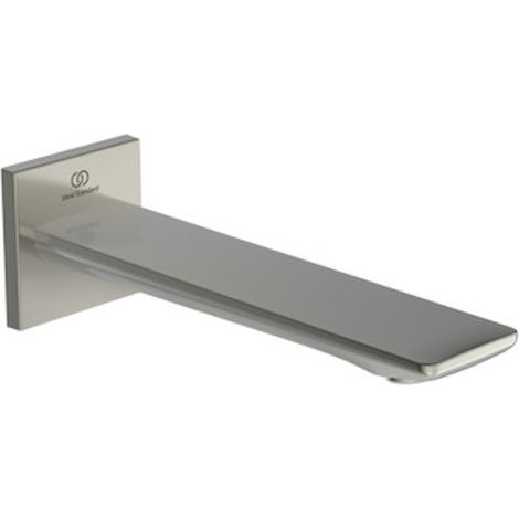 Bocca erogazione a muro CHECK sporgenza 160 mm argento Storm con rosetta quadrata IDEAL STANDARD (1/3)