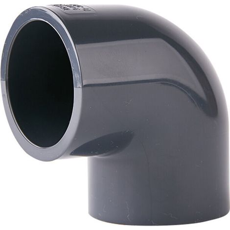 Manchon coude 90 pvc 40mm raccord pression pvc PN16，DN32（2 pcs）-- (1/5)