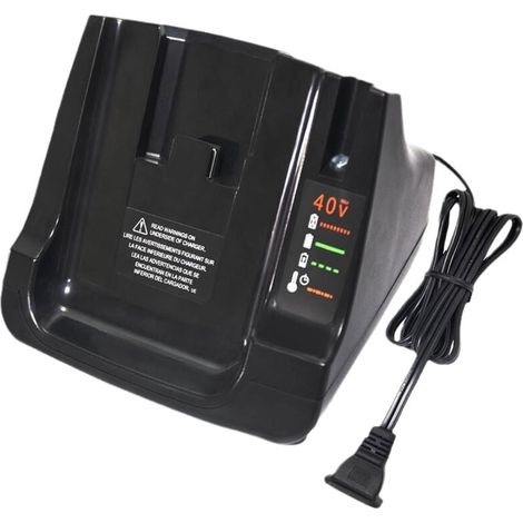 Ladegerät LCS36/LCS40 für Black&Decker 36V–40V – Kompatibel mit LBXR36, LBX36, LBXR2036 und LBX1540 Akkus – US-Standard (1/4)