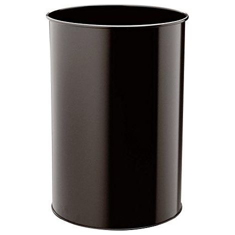 Elegante pattumiera nera 30 litri