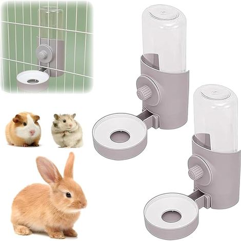 Rabbit Water Dispenser, Rabbit Drinker, Drinker, Guinea Pig Drinker, for Hamster, Chinchilla, Hedgehog