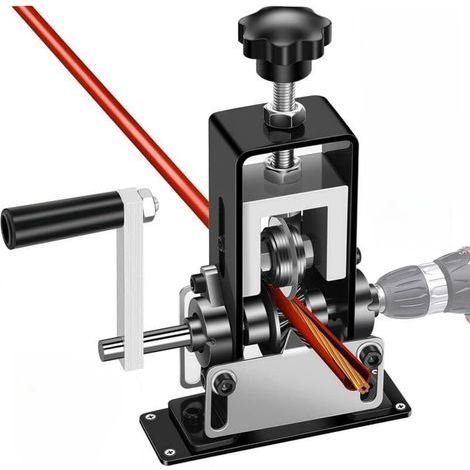 Denudeur Cable Fil Electrique Manuelle Automatique, 1-25 mm Machine a Denuder Le Cuivre, Pince a Denuder Electricien, Outil à Dénuder Les Déchets de Câbles pour le Recyclage Des Fils (1/5)