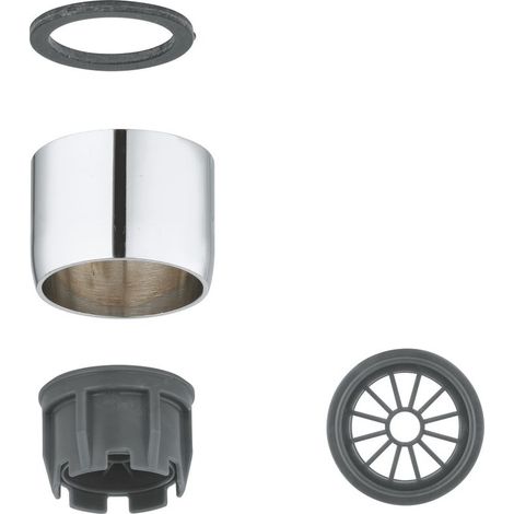 Grohe Strahlregler für offene Warmwasserbereiter M22x1, Chrom (1/3)