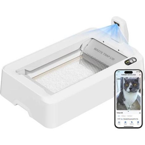 Petkit Purobot Crystal Duo litière pour chat avec caméra IA - Petkit (1/5)