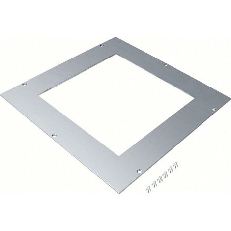 Cadre de montage l244mm xL 244mm épais 4mm pour boîte de jonction acier 340 mm (UDM3244Q12)