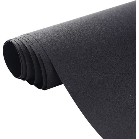 Schwarze PVC-Fensterfolie, 60 x 200 cm / 45 x 200 cm, ohne Klebstoff (1/5)
