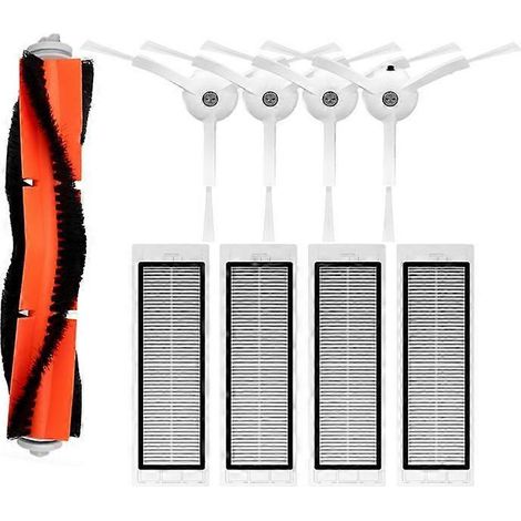 Filtre pour brosse latérale principale des aspirateurs robots Xiaomi Mi 1/1S SDJQR01RR, SDJQR02RR, SDJQR03RR et Roboeock E3, S4, S4 Max et S5 (1/5)