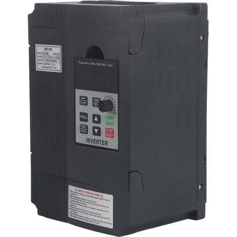 Contrôleur de vitesse VFD à entraînement à fréquence variable monophasé 220 V pour moteur à courant alternatif 3 1,5 kW (1/5)