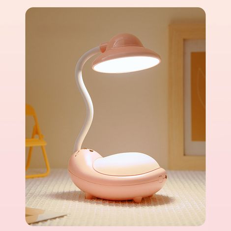 Lampe Respirante - Chauffe-Mains Portable USB Rechargeable - Pour Bureau Maison - Rose - 20 x 8 x 11 cm - 180 g (1/5)