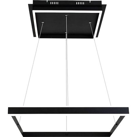 Suspension LED 60W noir mat/blanc Quadro 3085 Rabalux (1/5)