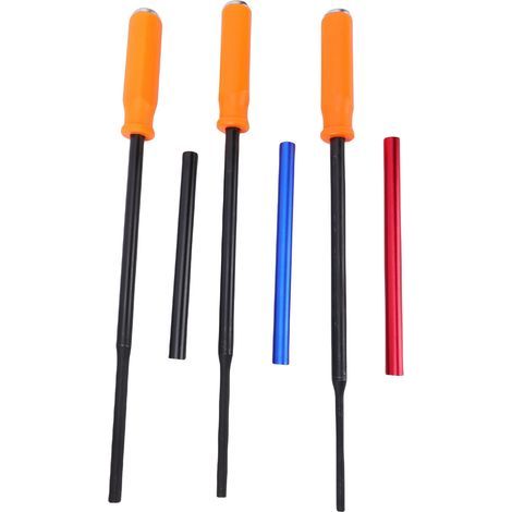Set di punzoni lunghi da 1/4, 5/16 e 3/8 con maniglia per la rimozione della pinza freno da 40 cm (1/5)