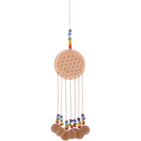 Mobile Feng Shui et Fleur Vie 49 cm (1/3)