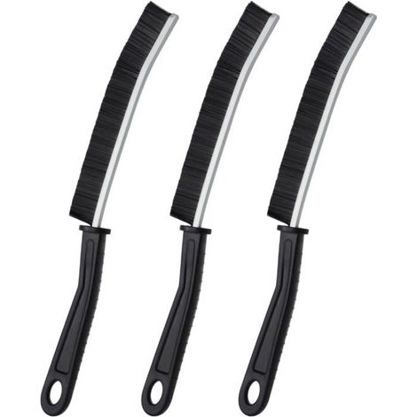 HOXILEELEOBrosse de nettoyage pour joints de carrelage, brosse de nettoyage pour rainures de carrelage de qualité supérieure avec support en (1/5)