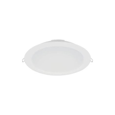 Sylvania – Downlight LED 15W 1250lm 4000K – Spot encastrable pour plafond – Corps en polycarbonate – Faisceau 110° – Tension 220-240V