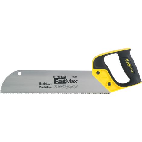 Stanley FatMax Fine Cross-Cutting Veneer Saw, 300mm Blade, 13 TPI, with Comfortable Handle, Suitable for All Wood Types