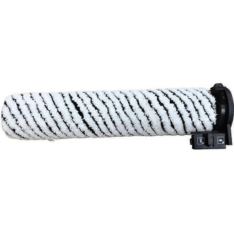Brosse rotative de rechange pour aspirateur Karcher FCV4 - Accessoires pour parquets et sols durs - Forte absorption des saletés (1/5)
