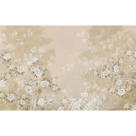 Papier peint panoramique - Fleurs - 130 cm x 81 cm (1/2)