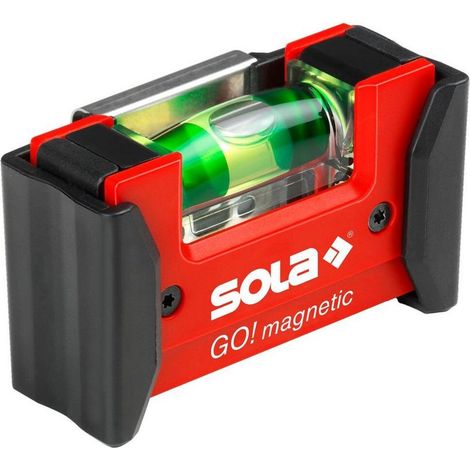 Niveau à bulle d'air compact GO magnetic clip