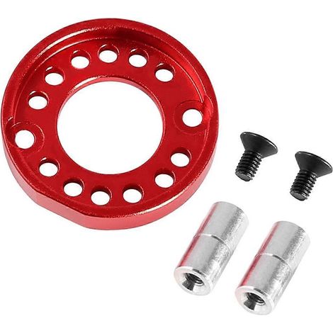 Kit de fixation moteur TATT pour voiture RC 1/10 TA01/TA02/DF01 XS-TA29065 - Accessoires de mise à niveau rouge (1/5)