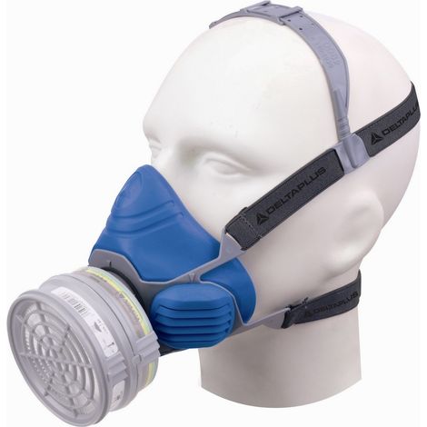 Komfort-Halbmaske aus dreifachem DELTA PLUS-Material (für eine separat verkaufte M6000-Kassette)-M6100BL