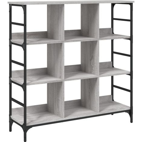 Credenza buffet cassettiera mobile contenitore organizer cucina soggiorno salonsonoma 102 x 32 x 103,5 cm pannelli compositi grigio 020036266