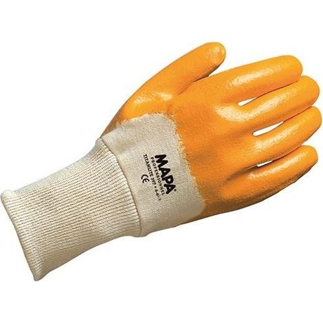 Guanti Titanlite 397, T. 9, Giallo