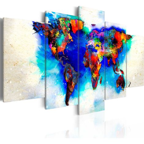 Quadro - Tutti i colori del mondo - 100x50 (1/4)